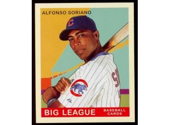 2007 Upper Deck Goudey Baseball Alfonso Soriano Red Back #8 Chicago Cubs