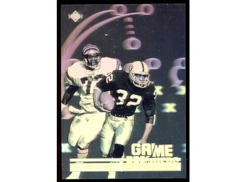 1991 Upper Deck Football Marcus Allen Game Breakers Hologram #GB9 Oakland Raiders HOF