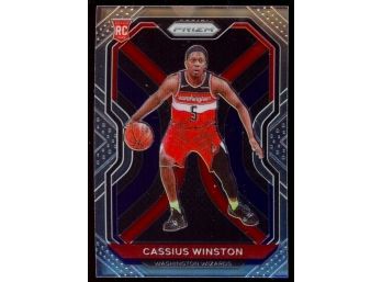 2020 Prizm Basketball Cassius Winston Rookie Card #275 Washington Wizards RC