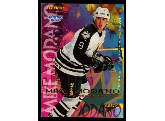 1994-95 Fleer Hockey #55 Mike Modano