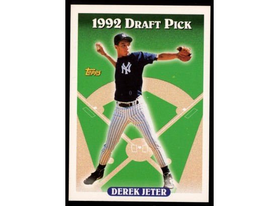 1993 Topps Baseball Derek Jeter Rookie Card #98 New York Yankees RC HOF