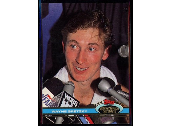 1991 Topps Stadium Club Wayne Gretzky Card #1