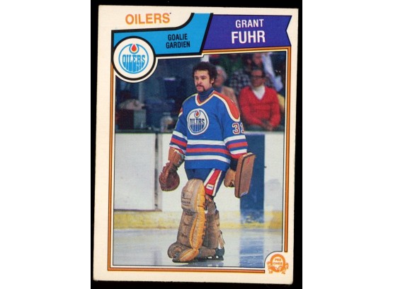 1983-84 O-Pee-Chee Hockey Grant Fuhr #27 *OILERS*