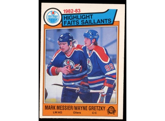 1983-84 O-Pee-Chee #23 Messier/Gretzky