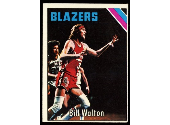1975 Topps Basketball Bill Walton #77 Portland Trailblazers Vintage HOF