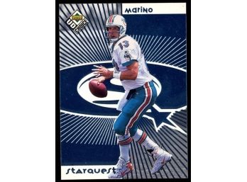 1998 Upper Deck Collectors Choice Football Dan Marino Starquest #13 Miami Dolphins HOF