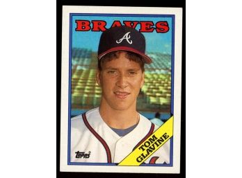 1988 Topps Baseball Tom Glavine Rookie Card #779 Atlanta Braves RC HOF