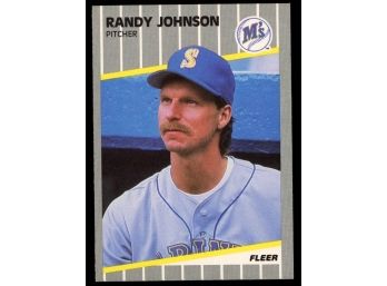 1989 Fleer Update Baseball Randy Johnson Rookie Card #u-59 Seattle Mariners RC HOF