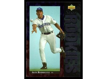1994 Upper Deck Baseball Alex Rodriguez Star Rookie Card #24 Seattle Mariners RC HOF