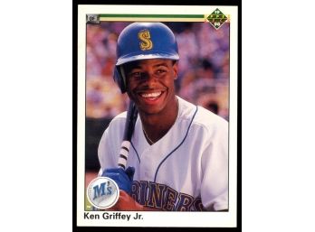 1990 Upper Deck Baseball Ken Griffey Jr #156 Seattle Mariners HOF