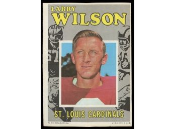 1971 Topps Football Larry Wilson Pin-up #20 St Louis Cardinals Vintage