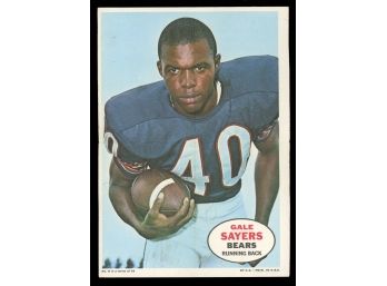 Gale Sayers Topps Fold Up #8 Chicago Bears Vintage HOF