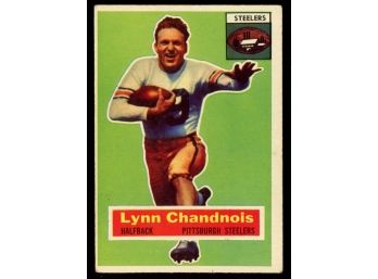 1956 Topps Football Lynn Chandnois #39 Pittsburgh Steelers Vintage
