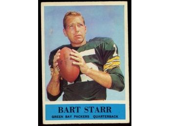 1964 Philadelphia Football Bart Starr #79 Green Bay Packers Vintage HOF