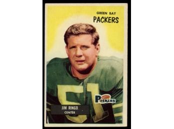 1955 Bowman Football Jim Ringo #70 Green Bay Packers Vintage