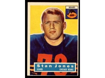 1956 Topps Football Stan Jones Rookie Card #71 Chicago Bears RC Vintage