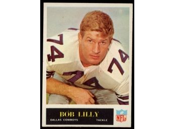 1965 Philadelphia Football Bob Lilly #47 Dallas Cowboys Vintage HOF