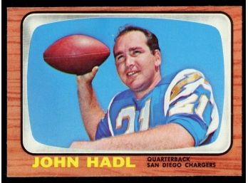 1967 TOPPS FOOTBALL #125 JOHN HADL SAN DIEGO CHARGERS