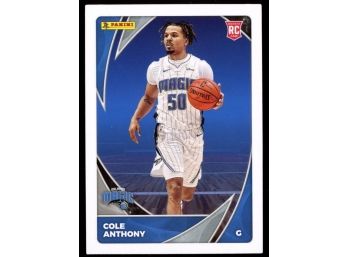 2020 Panini NBA Sticker & Card Collection Cole Anthony Rookie Card #95 Orlando Magic RC