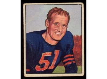 1950 Bowman Football Ken Kavanaugh #137 Chicago Bears Vintage
