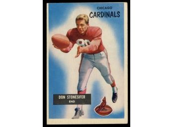1955 Bowman Football Don Stonesifer #9 Chicago Cardinals Vintage