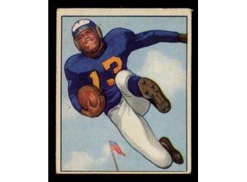 1950 Bowman Football Paul Younger #15 Los Angeles Rams Vintage