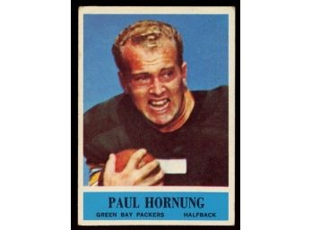1964 Philadelphia Football Paul Hornung #74 Green Bay Packers Vintage HOF