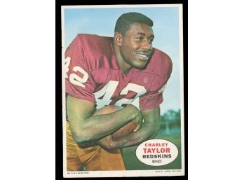 1968 Topps Football Charley Taylor Pin-up #5 Washington Redskins Vintage