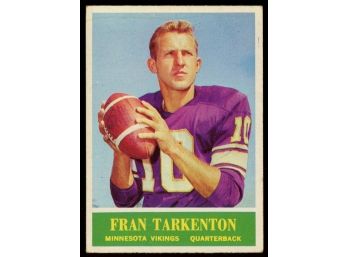 1964 Philadelphia Football Fran Tarkenton #109 Minnesota Vikings Vintage HOF
