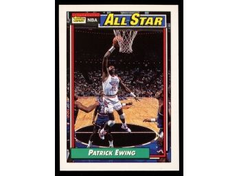 1992 Topps Basketball Patrick Ewing All-star #121 New York Knicks HOF