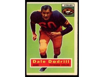 1956 Topps Football Dale Dodrill #111 Pittsburgh Steelers Vintage
