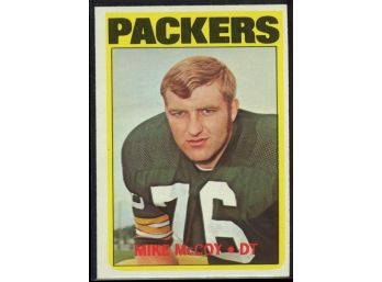 1972 Topps Football Mike McCoy #172 Green Bay Packers Vintage