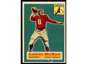 1956 Topps Football Lamar McHan #118 Chicago Cardinals Vintage