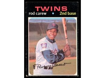 1971 Topps Baseball Rod Carew #210 Minnesota Twins Vintage HOF