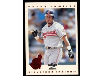 1997 Pinnacle Score Baseball Manny Ramirez #8 Cleveland Indians