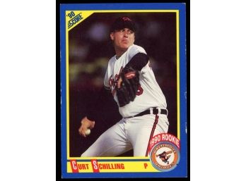1990 Score Baseball Curt Schilling #581 New York Yankees