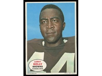 1968 Topps Fold Ups Leroy Kelly #2 Cleveland Browns Vintage