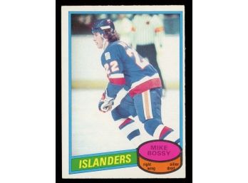 1980-81 O-pee-chee Hockey Mike Bossy #25 New York Islanders Vintage HOF