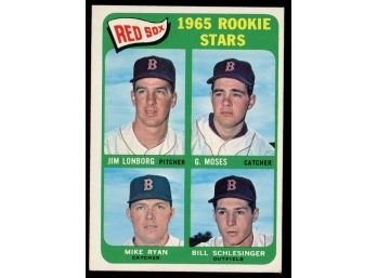 1965 Topps Baseball Boston Red Sox Rookie Stars Jim Lonborg RC #573 Vintage