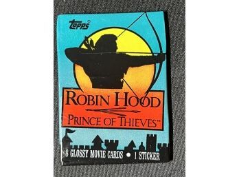 1991 TOPPS ROBIN HOOD PRINCE OF THIEVES TRADING CARDS Factory Sealed Pack