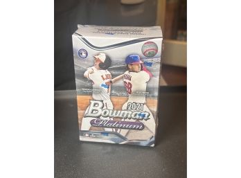 2021 Bowman Platinum Baseball Blaster Box Factory Sealed