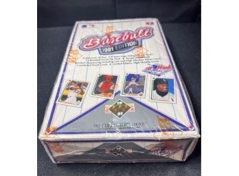 1991 Upper Deck Collectors Choice Baseball Factory Sealed Box
