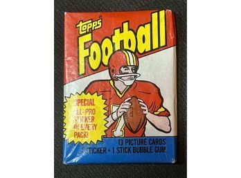 1983 Topps Football Wax Pack Factory Sealed Marcus Allen Rookie Year