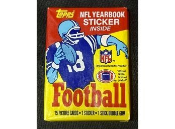 1985 Topps Football Wax Pack Factory Sealed