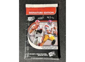 2009 Press Pass Football Factory Sealed Pack