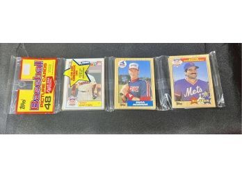 1987 Topps Baseball Rack Pack Factory Sealed STARS & Rookies Showing