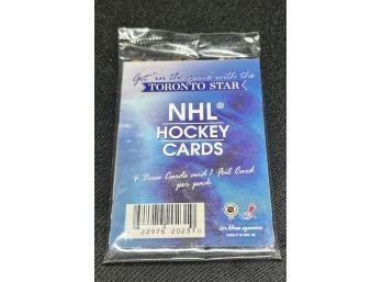 2003 In The Game Hockey Cello Pack Factory Sealed