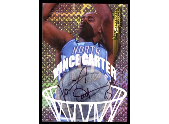 Sold at Auction: 2021-2022 SELECT VINCE CARTER JERSEY CARD