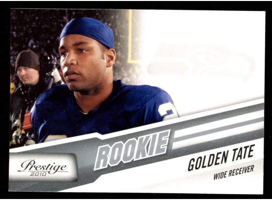 2010 Prestige Football Golden Tate Rookie Card #245 Seattle Seahawks RC
