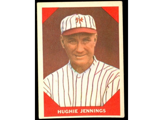 1960 Topps Baseball Hughie Jennings #67 New York Mets Vintage